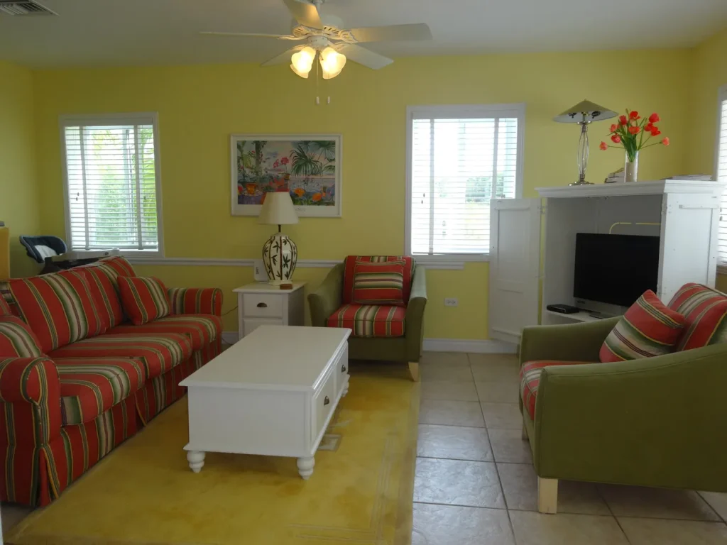 Bright living room at Sunset Paradise 2