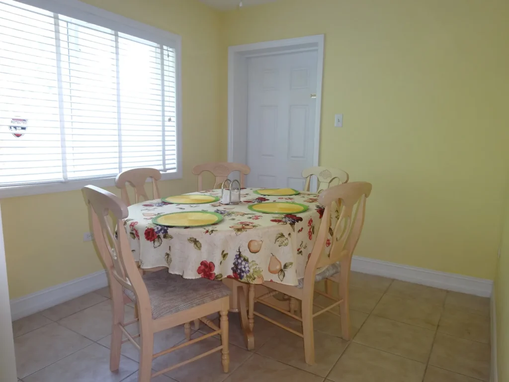Dining area at Sunset Paradise 2